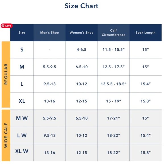 NEW - Lot of 3 Wellow Compression Socks size LW Womens Large Wide Calf - Picture 8 of 8